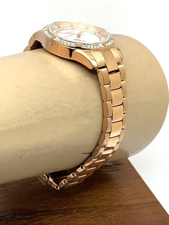 Bulova Womens Watch 98L303 Quartz Mother of Pearl Dial Rose Gold Stainless Steel main image 14